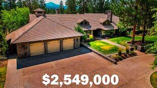 Overview of a luxury home in Oregon USA for $2,549,000.