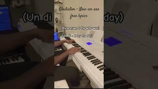 #gladiator #nowwearefree #lovesongstatus #pianist #painotutorial #piano #pianocover #gladiatormusic