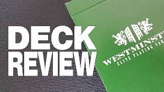 Deck Review - Westminster Playing Cards - Penguin Magic