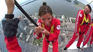 Vlog #7: EDGE WALKING OFF **ON** THE CN TOWER!