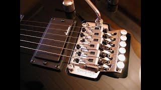 Как заблокировать Floyd Rose Jackson Dinky JS30DK