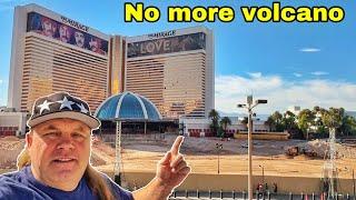 Construction update for the Mirage and the Tropicana walking through casinos, and on the strip ￼