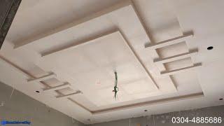 Top 4 ceiling designs 3 bedroom & garage | Cm false ceiling 2023