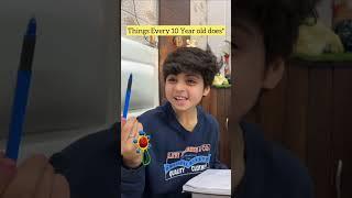 Things every 10 year old does️ | Raj Grover | #shorts