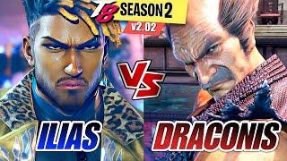 Tekken 8 High Level Matches ▰ ILIAS (Eddy) vs DRACONIS (Heihachi)