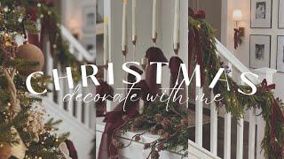 Christmas Decorate With Me 2024 || Decorating the Tree & Main Living Space