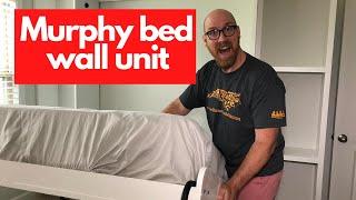 DIY Murphy Bed Wall Unit Instructions | Cabinet Cut List & Assembly