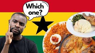 What is Ghana's National Dish?