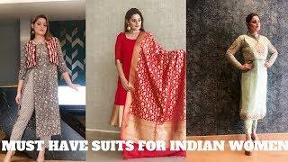 MUST HAVE SUITS FOR INDIAN WOMEN | FESTIVE & WEDDING ETHNIC WEAR | shimmerandmusebysapna