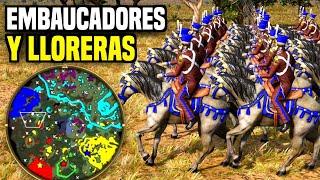 MAYORCETE CONTRA TODOS en AGE of EMPIRES 3 ¡Jugando vs Cerdos! 