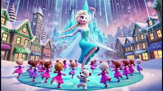 ️ Elsa’s Snowstorm Dance: A Whirlwind of Magic and Ice ️