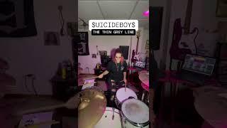 $UICIDEBOY$ - THE THIN GREY LINE DRUM COVER @suicideboys-G59 #drums #drumcover #suicideboys