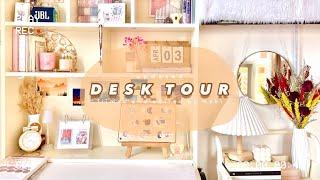  work and art desk tour~