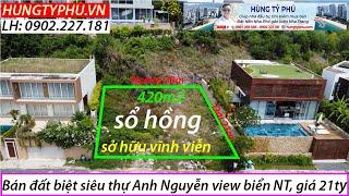 bán biệt thự anh nguyễn, nha trang,  bán đất 420m2 BIỆT THỰ ANH NGUYỄN Ocean Front Villas Nha Trang