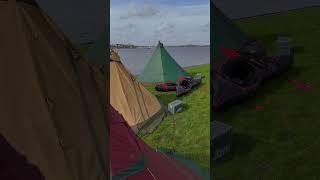 Frühlingstreffen Sundsacker Eventnature Anfibio Packrafting & Tentipi #packrafting #tentipi