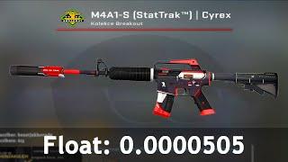 He Unboxed the World's Lowest Float "Cyrex"  LIVE on Stream (0.0000505)