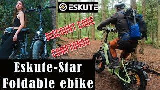 Eskute Star Foldable-Most comfortable #ebike Ever!250W Motor & Rechargeable Battery #ebikekit  ‍️