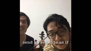 TwoSetViolin Eddy being the straightest man alive for 57 seconds... straight.