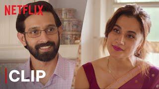 Vikrant Massey Meets Tapsee Pannu For The First Time | Haseen Dillruba | Netflix India