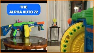 FULL AUTO With The Adventure Force Alpha Auto 72!  #shorts #nerf #buzzbee #adventureforce #blasters