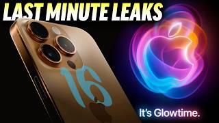 iPhone 16 September Event LAST MINUTE Leaks & Predictions!