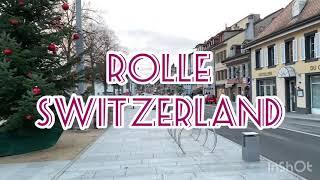 ROLLE SWITZERLAND  ONE OF THE SWISS JEWELS OF THE LEMAN LAKE