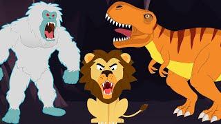 We're Going on a Bear Hunt, Dinosaur Hunt, Rhino Hunt, Lion Hunt + More Kids Songs & Nursery Rhymes