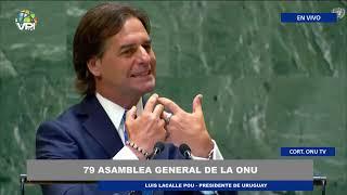 Intervención de Uruguay en la 79° Asamblea General ONU - En Vivo | 26Sep