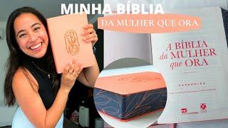 VLOG: minha bíblia nova da mulher que ora |olha o que DEUS fez | Cecília Pietra