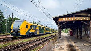 Before Rail Baltica: Trains at Torņakalns railway station  | 2024