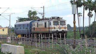 WDG3A  WAP-4 and WAP-7 | OMS 2000 RECORDING CUM INSPECTION CAR | INDIAN RAILWAYS