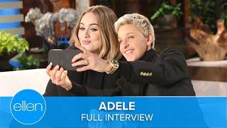 Adele Full Interview on 'The Ellen DeGeneres Show'