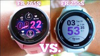 Garmin Forerunner 265S vs Forerunner 255S