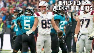 Hunter Henry Week 7 Highlights| Patriots vs Jaguars