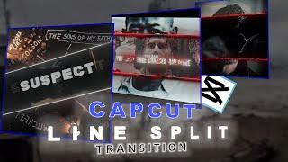 How to Make AE Like Line Split Transition on CapCut || Full Tutorial