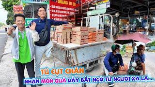 TÚ CỤT CHÂN: BẤT NGỜ NHẬN QUÀ TỪ NGƯỜI LẠ TRÊN HÀNH TRÌNH GIÚP ĐỠ HOÀN CẢNH KHÓ KHĂN TẠI LONG THÀNH