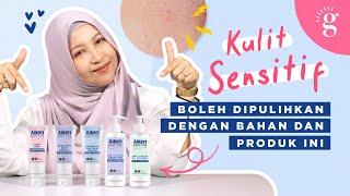 Bahan Dan Produk Yang Sesuai Untuk Kulit Sensitif | Review Aiken Derma Care Range