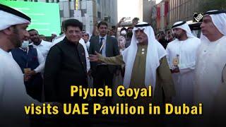 Piyush Goyal visits UAE Pavilion in Dubai