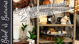 EPIC ALL DAY THRIFT WITH ME & ROBIN JOHNSON AT 2 GOODWILL STORES+ HAUL! {BORED OR BANANAS THRIFTING}