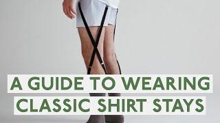 sharp&dapper - A Guide To Wearing Classic Shirt Stays