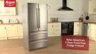 Beko GNE60020X American 4 Door Frost Free Fridge Freezer Review