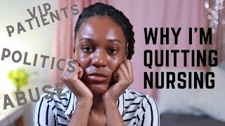 WHY I'M QUITTING BEDSIDE NURSING |RANT VIDEO| PMHNP JOURNEY