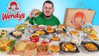 I ate the ENTIRE Wendy's Menu