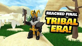 Reached the Final Tribal Era in War Simulator!