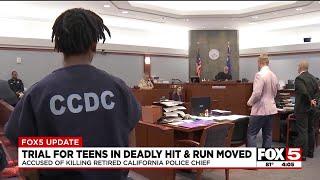 Trial date moved for teen in deadly bicyclist hit and run