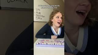 #comedy #comedian #funny #asmr #keyboard #parody #satire #skit