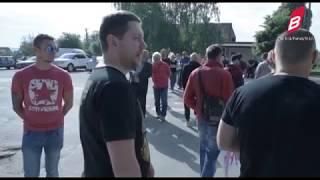 Перекриття дороги у Ладижині. Що стало причиною?