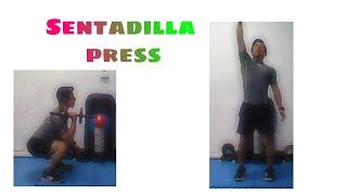 Sentadilla con press de hombro / squats n press