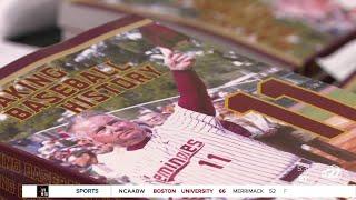 Former FSU baseball manager Mike Martin Sr. participates in book reveal