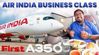 PRIVATE Suite in AIR INDIA A350 | 7 Hours in Business Class | ULTIMATE Experience (BLR-MAA)